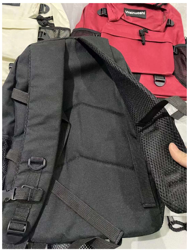 Gepersonaliseerd logo schooltas Man en Vrouw Studenten Grote capaciteit Mode Trend Rugzak Eenvoudige rugzak Vrouwelijke