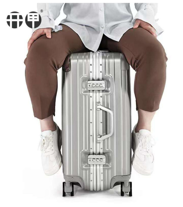 Nieuw Nieuwste Reiskoffer ABS+PC Universal Wheel Zipper Trolley Box Dragging Leather Box Code Box Bagage Groothandel