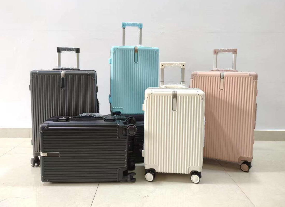 Gepersonaliseerde handbagage reistassen PC PP ABS Aluminium koffer bagage sets zakelijke trolley tas