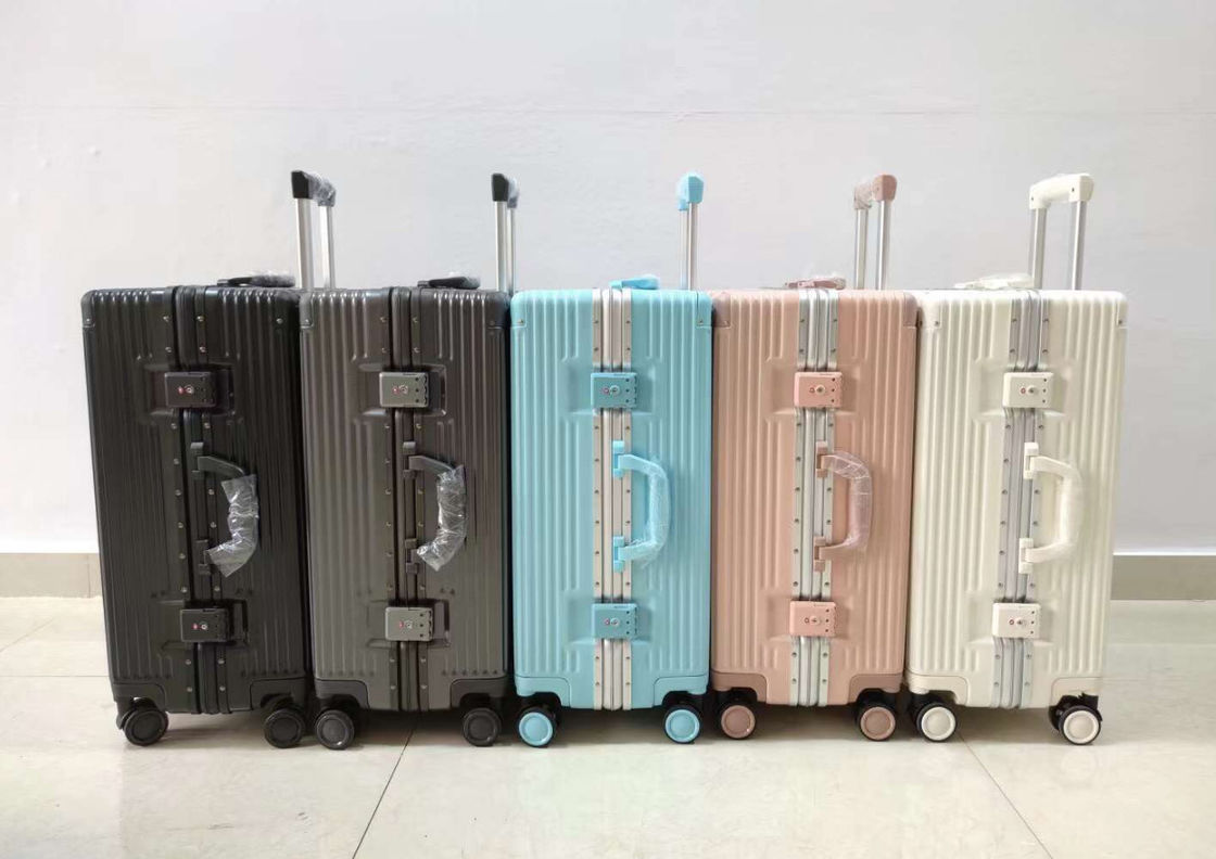 Gepersonaliseerde handbagage reistassen PC PP ABS Aluminium koffer bagage sets zakelijke trolley tas