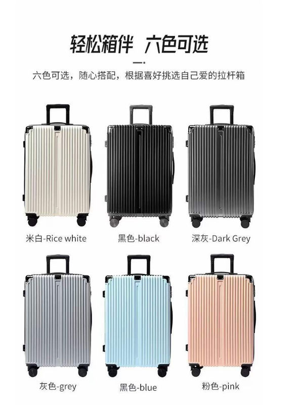 Grote capaciteit Groothandel Product Trolley Case Met Spinner Wheels Met Password Lock Bagage Koffer Voor Reizen