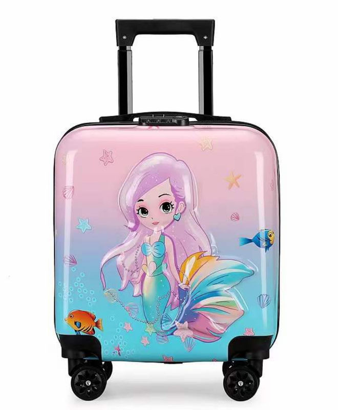 Factory Outlet 18 inch 360 graden spinner wielen kinderen bagage reis koffers voor kinderen