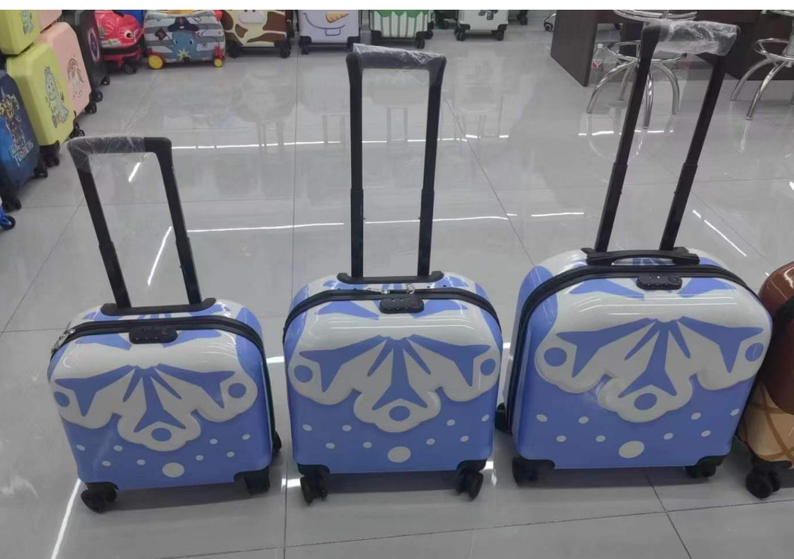 Fabrieksprijs 18 inch Aanvaard aangepast logo Kinderen dragen bagage voor jongen meisje reizen