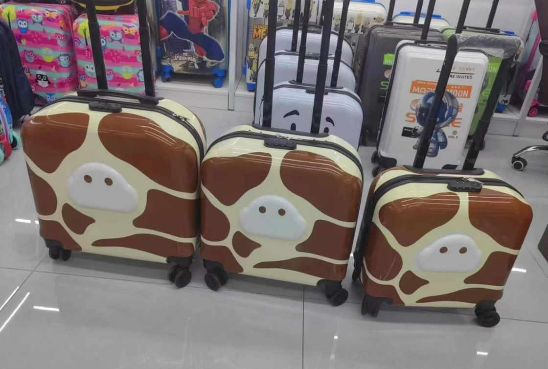 Custom Cartoon Kinderen Trolley Case LOGO 18 inch 3D Animal Gift Boarding Box Universele Wiel Kinderen Koffer Bagage