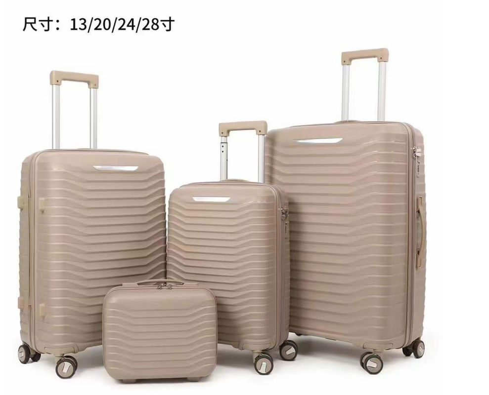 Unieke reis Pp 3 4 Roues 4pcs koffer bagage trolley tassen set voor meisjes outdoor reizen