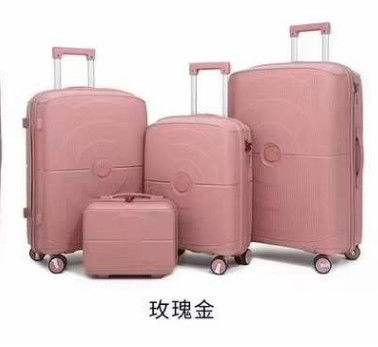 Mode Reisbagage Groothandel 3 stukken PP Spinner Koffer Duurzame bagagezakken Dozen Meerdere kleuren Pp sets
