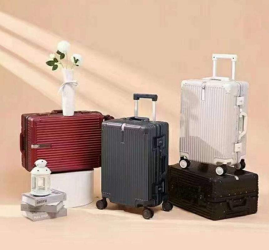 Long-distance koffer 20 inch 24 inch 26 inch Aluminium frame Koffer reis koffer wachtwoord breed handvat trollie bagage