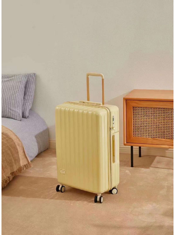 Mugs Aanpasbare kleine koffer voor reizen 16 inch reistassen Bagage trolley set Pakkoffer Unisex Carryon