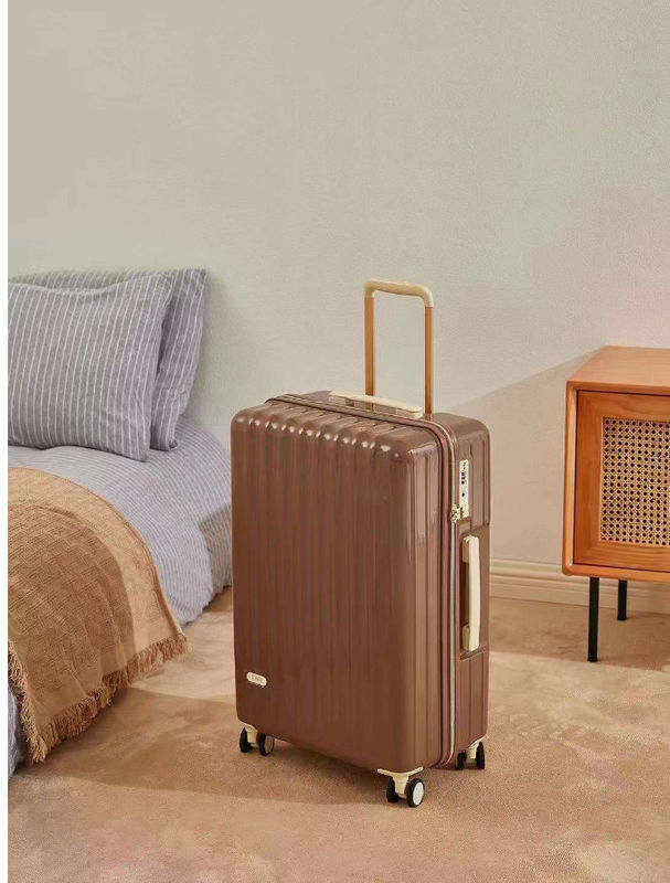 Rose Gold schattig koffer voor meisjes reis bagage zak zakelijk groot gecontroleerd volledig opvouwbaar met Tsa goedgekeurd slot koffer
