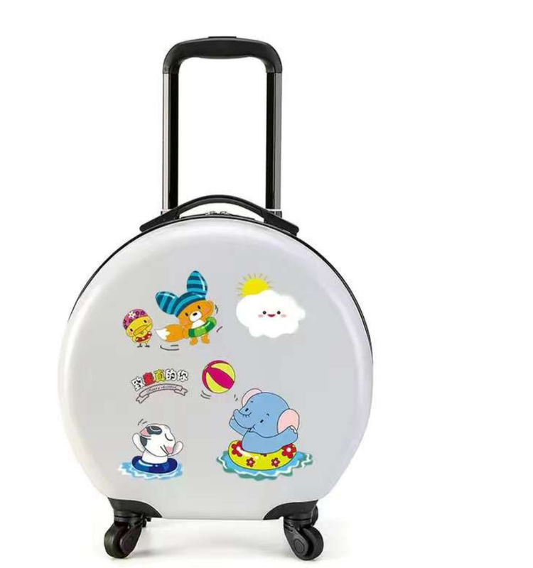 Modeontwerp Aanpassing Ronde vorm Kinderen 18 inch Trolley tassen Schattig Kinderen Reisbagage Voor Kinderen