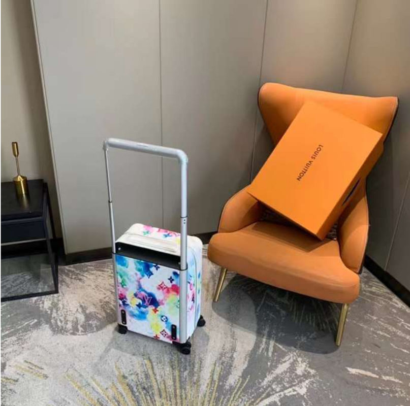 Warm verkoop ABS koffer Aluminium cabin trolley case Draag op elegante reis bagage met wielen