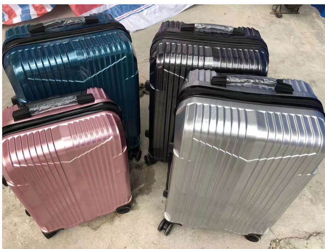 Leverancier Goedkoop Groothandel Custom ABS Trolley Koffer Sets 3pcs Lichte Reis Trolley Bagage Met TSA slot