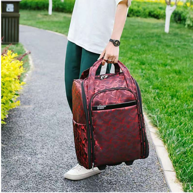 Hoogwaardige op maat gemaakte camouflage voor jongens kinderen kinderen trolley schooltas rugzak kinderen trolley schooltas