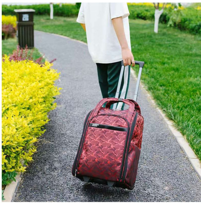 Hoogwaardige op maat gemaakte camouflage voor jongens kinderen kinderen trolley schooltas rugzak kinderen trolley schooltas