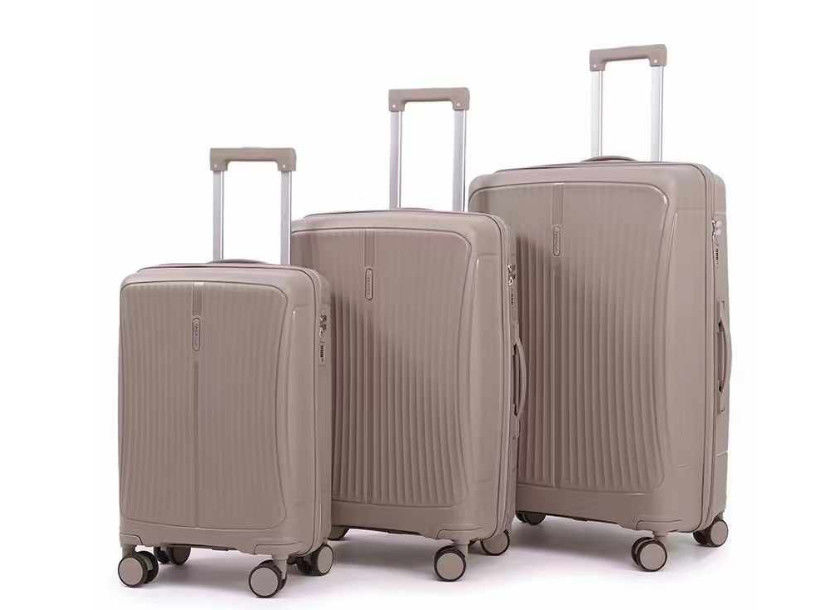 Groothandel PP bagage reistassen set 3pcs bagage koffers mannen vrouwen 20 24 28 inch trolley tassen spinner cases