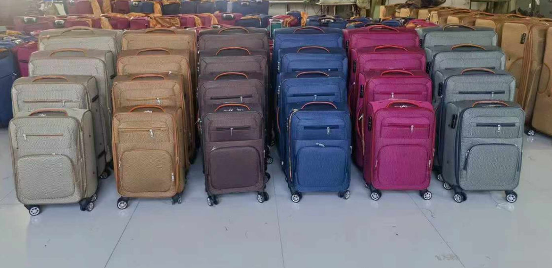 Grote bagage van nylon/polyester, classic style trolley bagage, TSA lock bagage, modieuze reisbagage