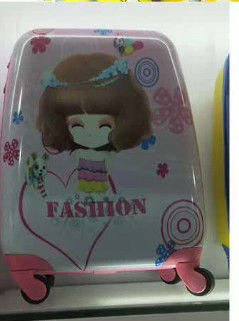 Unisex 18 inch Custom Print Kids Trolley Hard Case Bagage Spinner Wheel Kids Koffer Bagage Met Spinner Caster