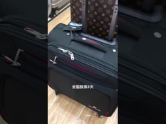 Vaste ruiten Stoffen Kofferzak Multifunktioneel polyestermateriaal